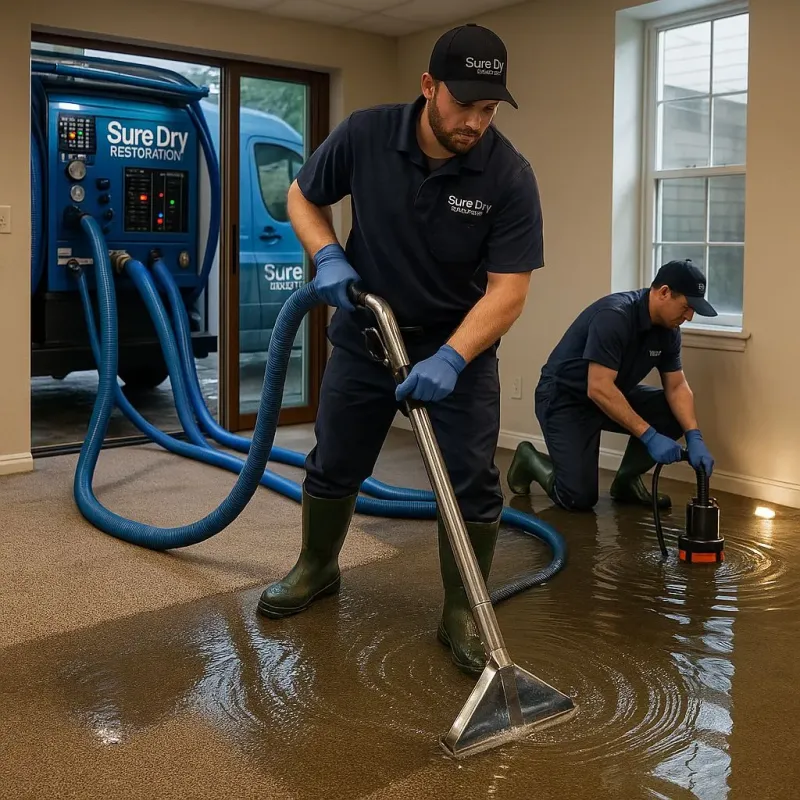 Water Extraction and Removal process in Woodway, TX